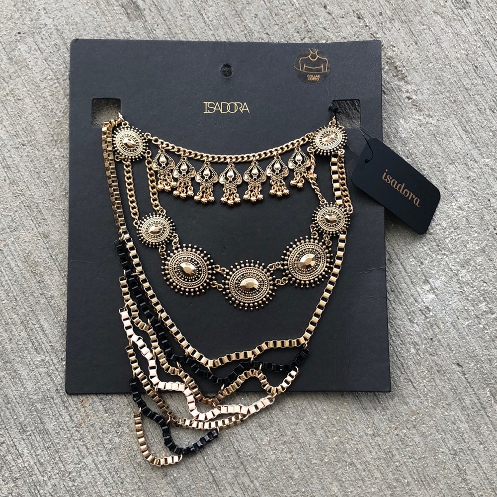 Boho  collar new with Tag!  Bijouterie